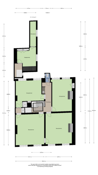 Floor Plan 3 - Rapenburg 16